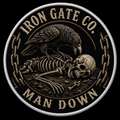 Man Down Velcro Patch