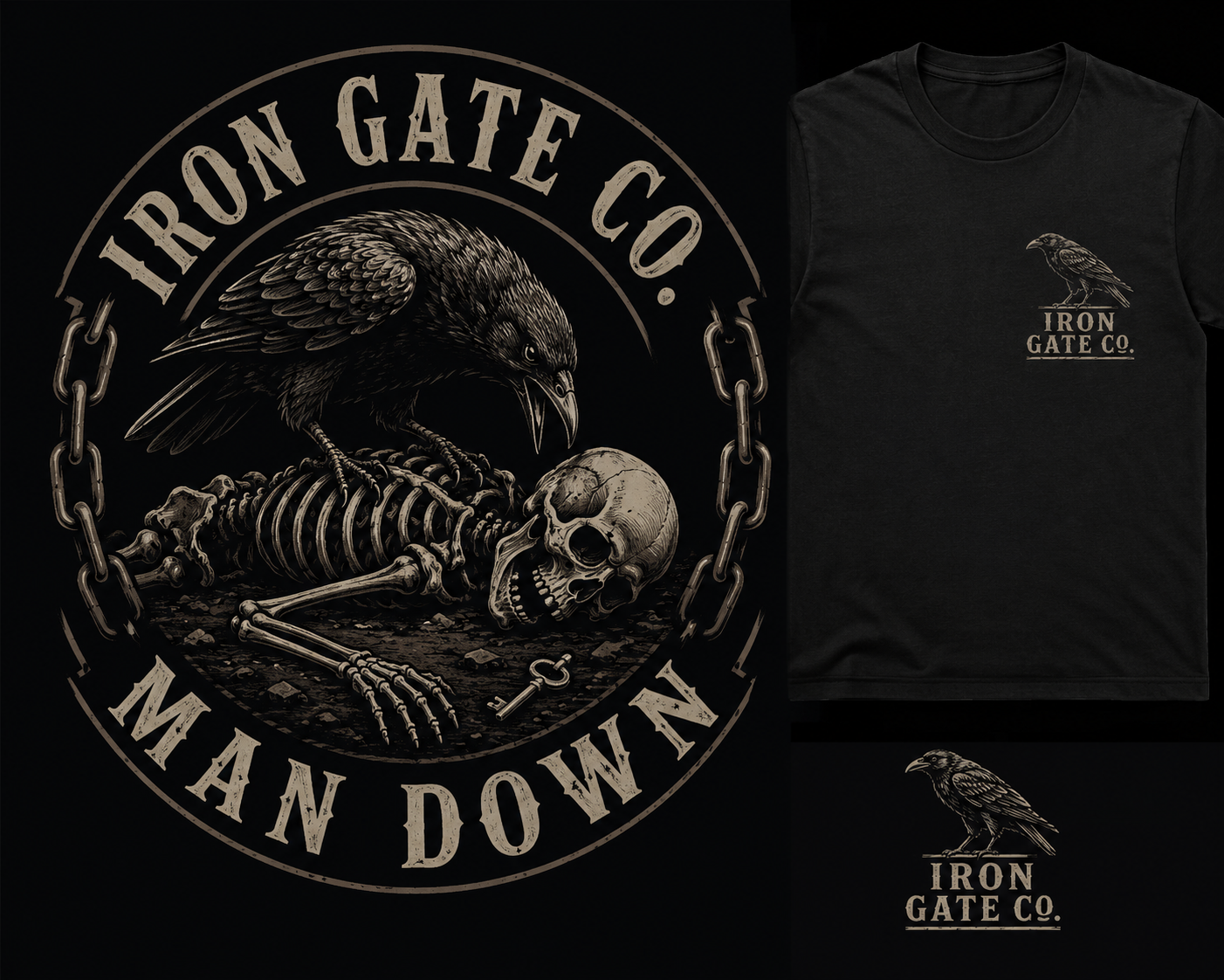 Man Down T-Shirt | Best Seller